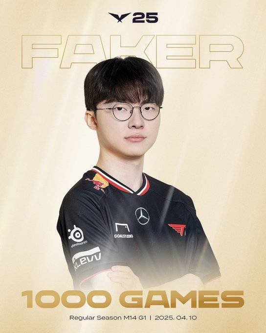 19体育官网电竞传奇再续写Faker成LCK史上首位千场选手(图1)
